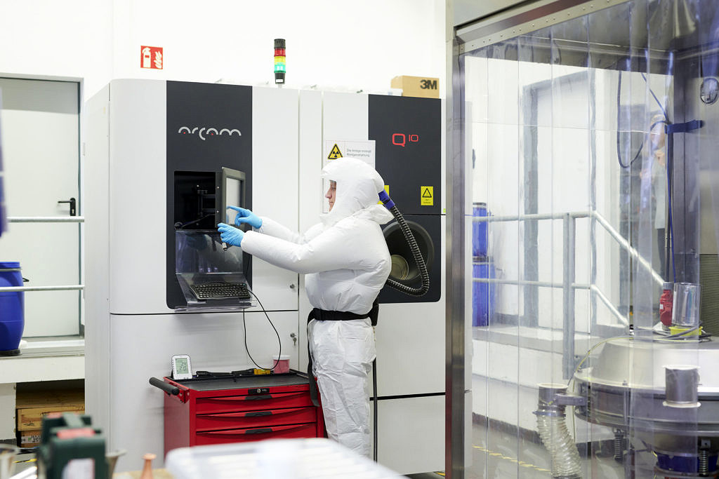 Bild einer SEBM Anlage (Foto David Hartfiel)